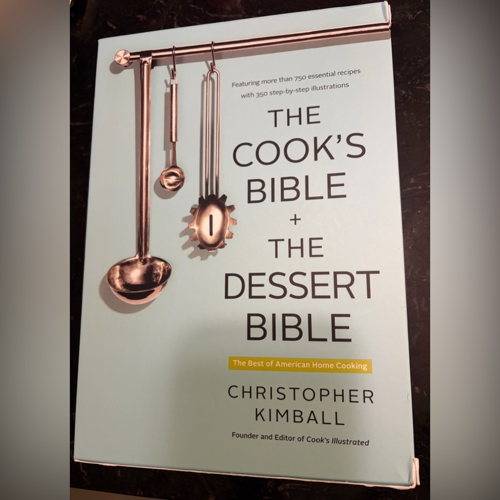 The Cook's Bible + The Dessert Bible by Christopher Kimball